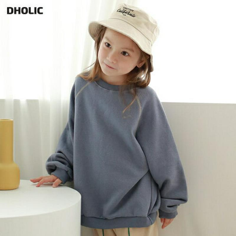 【新作10%OFF】ラグランステッチスウェット・p007839 キッズ 【3~8才】【tops】【韓国 ファッション トップス 