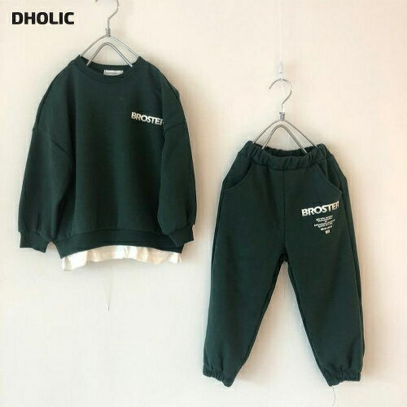 BROSTERスウェットSET・u06286 キッズ【3~8才】【set】【セットアップ setup トップス スウェット トレ