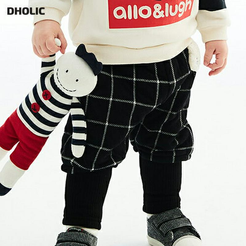 【キッズ30%OFF】チェックコントラストパンツ・p007669 キッズ【3~8才】【pt】【パンツ ズボン ロングパンツ 長ズボン チェック柄 コントラスト カジュアル ラフ 女の子 男の子 秋 冬 韓国 韓国子供服 子供 こども 子供服 こども服】【KIDS】