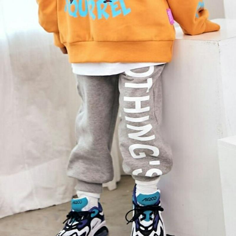 ビッグロゴジョガーパンツ・b06488 キッズ【3~8才】【pt】【パンツ ズボン ロングパンツ 長ズボン ロゴ カジュアル ジ