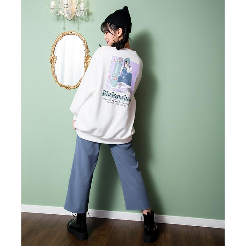 ベルト付ストレートパンツ（ゆあてぃー）