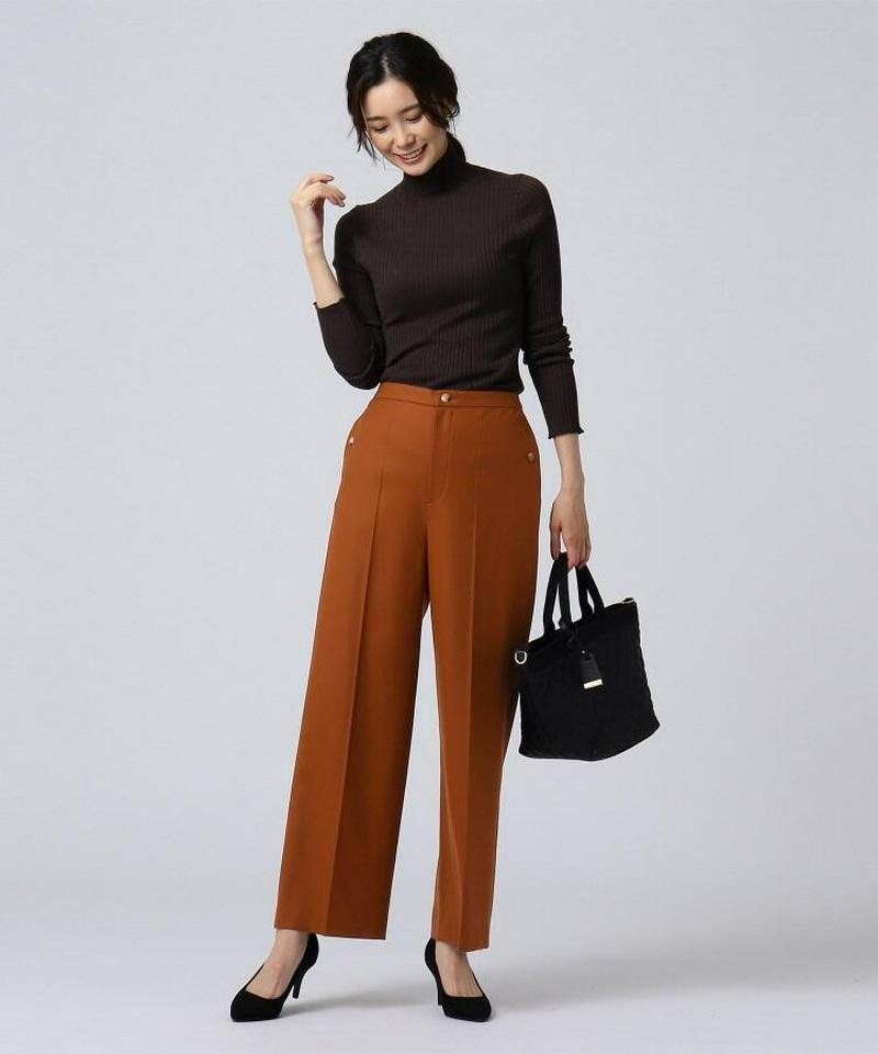 ストレッチセミワイドパンツ