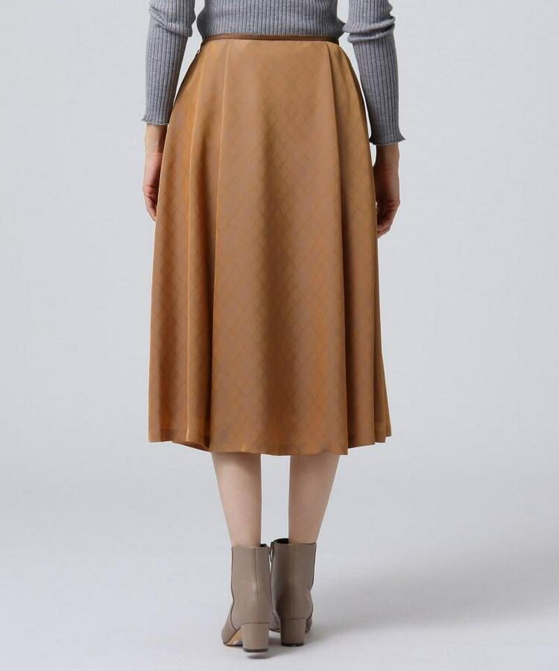 ジャガードチェックスカート