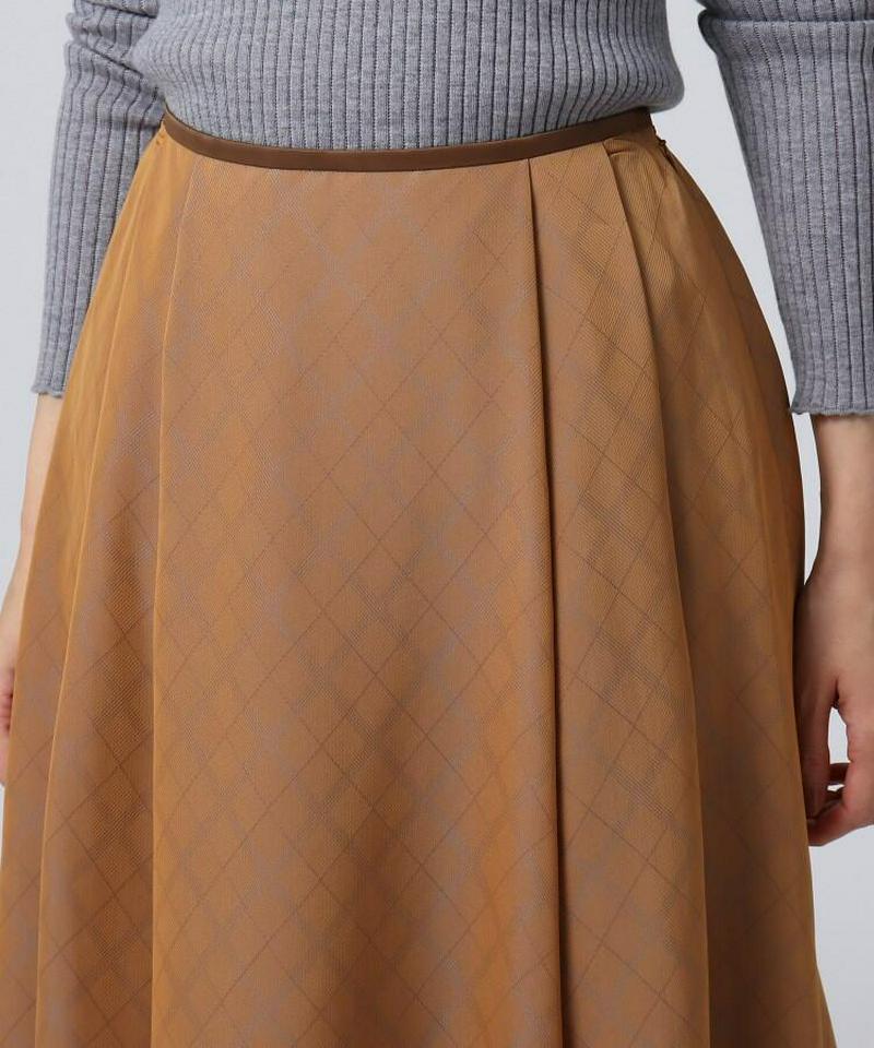 ジャガードチェックスカート