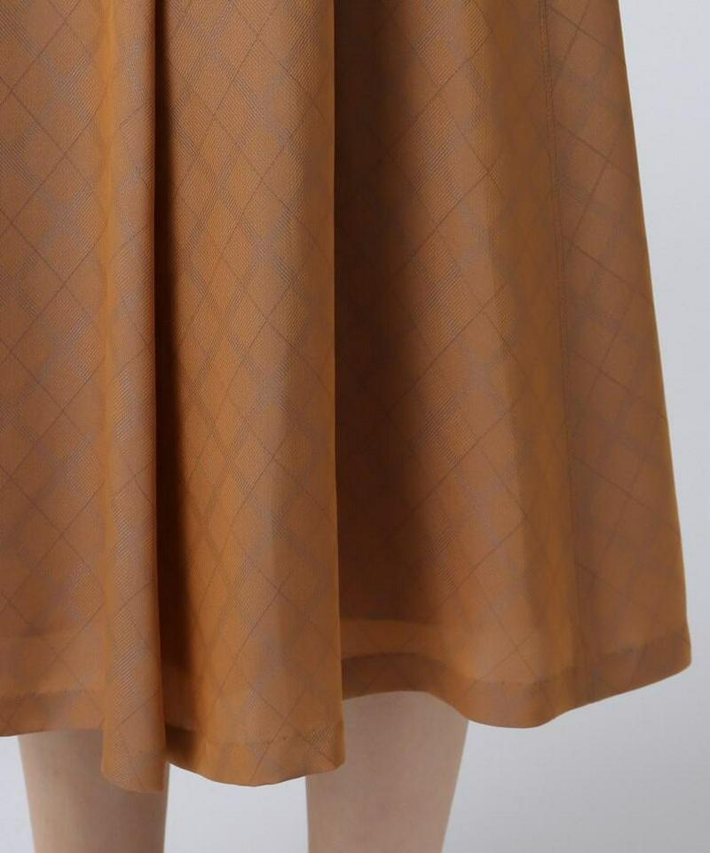 ジャガードチェックスカート