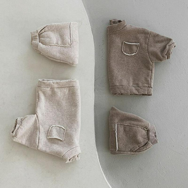 【キッズ20%OFF】裏起毛フレイドライン上下SET・u08134 キッズ【3~8才】【set】【セットアップ setup 上下