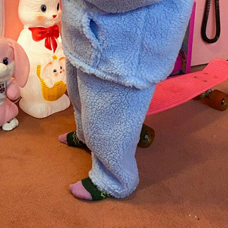 【キッズ20%OFF】ボアパンツ・u08149 キッズ【3~8才】【pt】【パンツ ズボン ロングパンツ　長ズボン ボア ボアパ