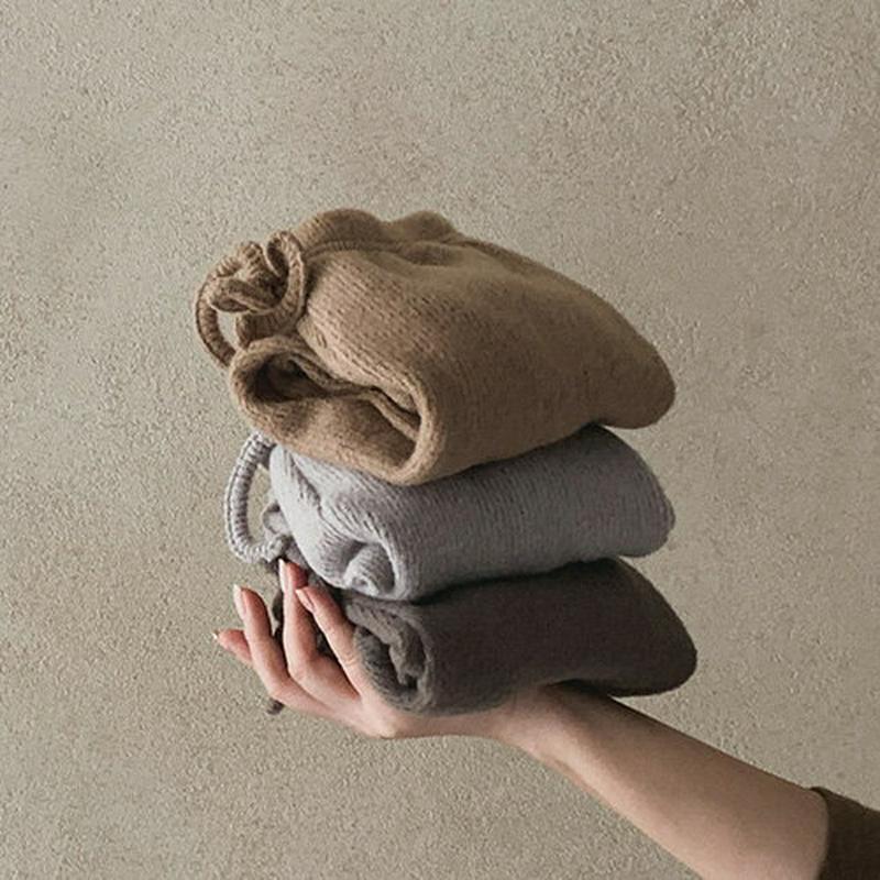 【キッズ20%OFF】起毛リボンパンツ・u08126 キッズ【3~8才】【pt】【パンツ ずぼん ロングパンツ 長ズボン 起毛 