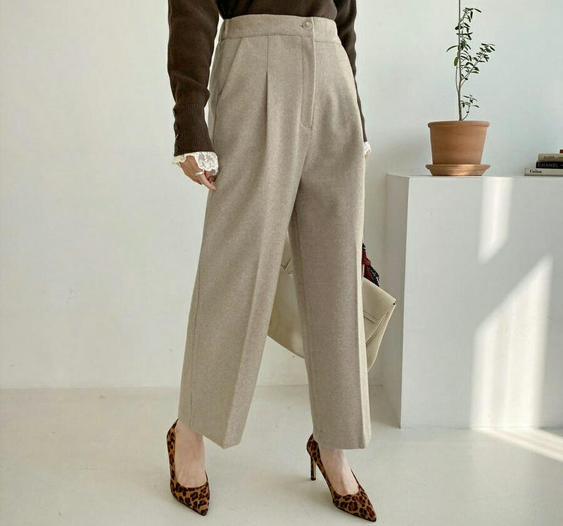 ワイドパンツ・全3色・t64838 レディース【pt】【韓国 ファッション ボトムス ズボン パンツ ロングパンツ ワイドパンツ