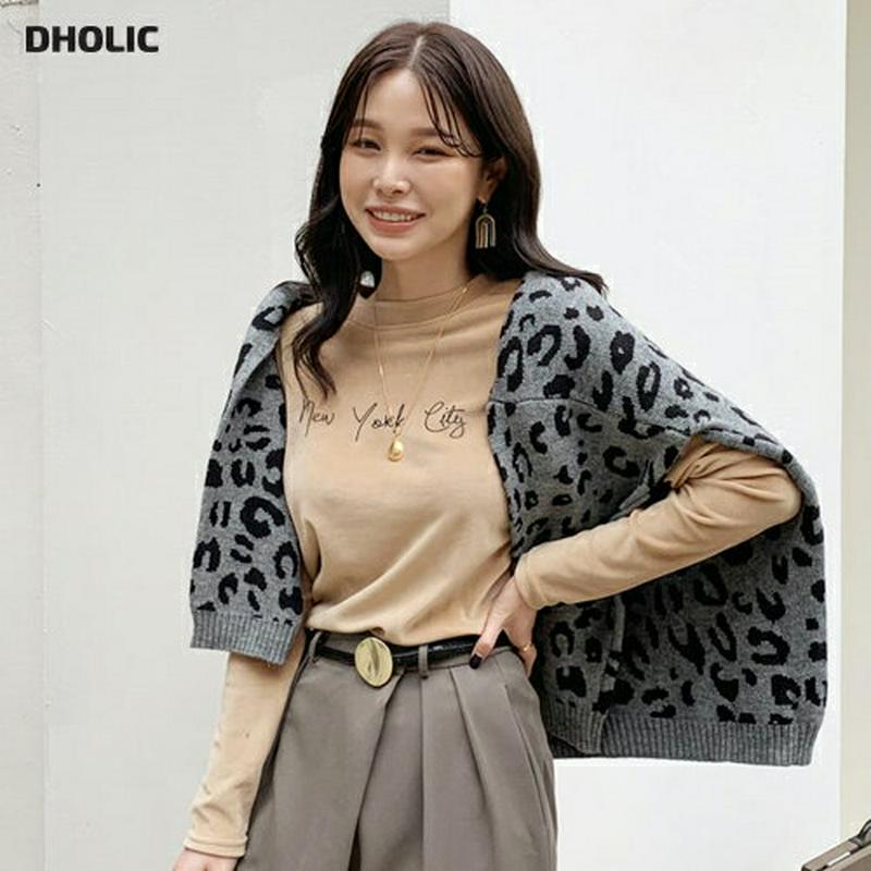 【新作10%OFF】ベロアレタリングTシャツ・全4色・t64794 レディース【tops】【韓国 ファッション トップス Tシャ