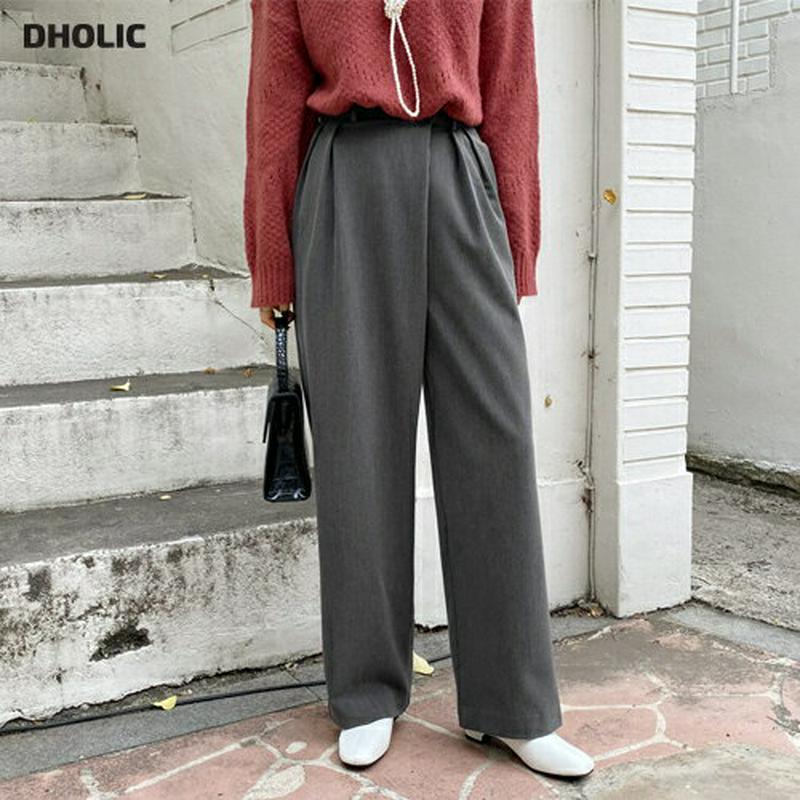 【新作10%OFF】ラップタックパンツ・全2色・t64800 レディース【pt】【韓国 ファッション ボトムス ズボン パンツ 