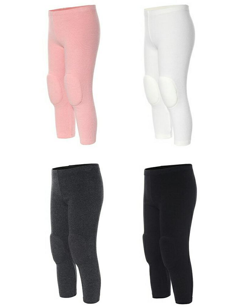 【キッズ20%OFF】ニークッションレギンス・p008034 キッズ【3~8才】【pt】【レギンス パンツ ズボン ニークッショ