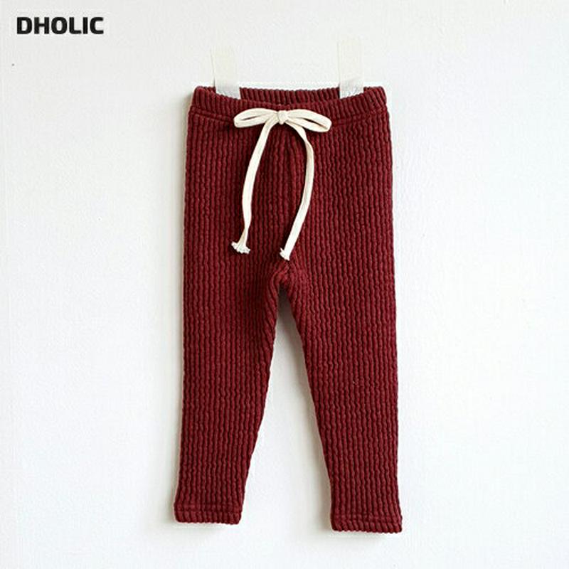 リボンリンクルリブレギンス・u08054 キッズ【3~8才】【pt】【レギンス パンツ ズボン リブレギンス リボン りぼん リンクル リブ 単色 シンプル カジュアル ラフ 女の子 男の子 春 秋 韓国 韓国子供服 子供 こども 子供服 こども服】【KIDS】