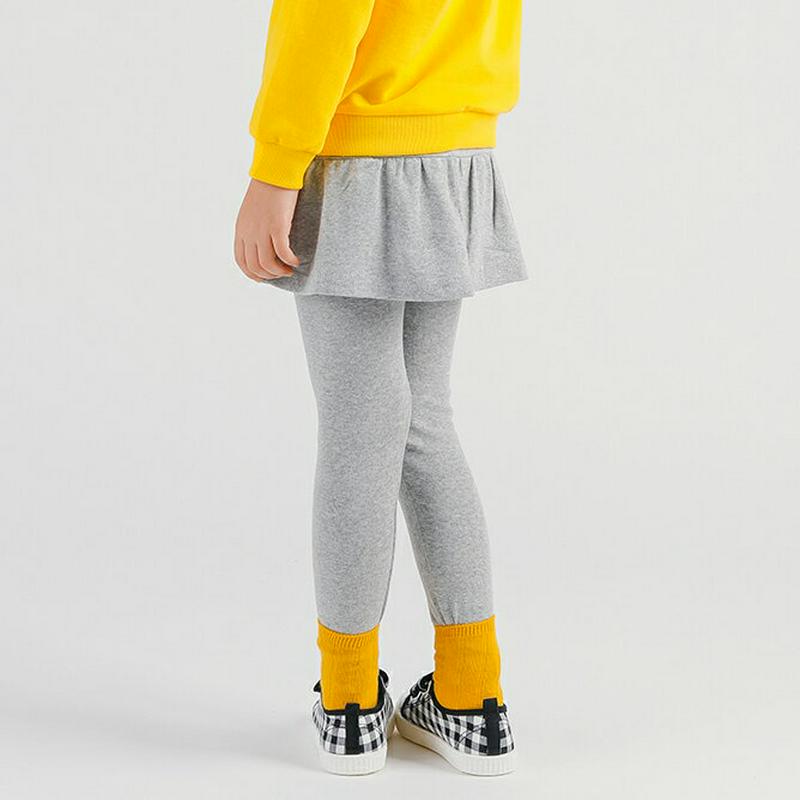 フレアスカートレギンス・p008065 キッズ【3~8才】【pt】【スカートレギンス スカート レギンス フレア フレアスカート 単色 無地 シンプル カジュアル 女の子 春 秋 冬 韓国 韓国子供服 子供 こども 子供服 こども服】【KIDS】