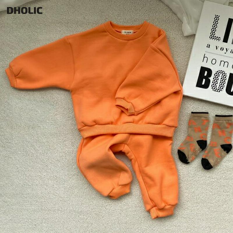 【キッズ30%OFF】裏起毛スウェット上下SET・u08006 キッズ【3~8才】【set】【セットアップ setup トップス スウェット トレーナー 長袖 パンツ ズボン 上下 裏起毛 カジュアル ラフ 女の子 男の子 冬 韓国 韓国子供服 子供 こども 子供服 こども服】【KIDS】