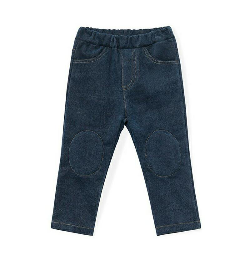 ニークッションデニムレギンス・p008035 キッズ【3~8才】【pt】【レギンス デニム デニムレギンス パンツ ズボン ニークッション シンプル カジュアル ラフ 女の子 男の子 春 秋 冬 韓国 韓国子供服 子供 こども 子供服 こども服】【KIDS】