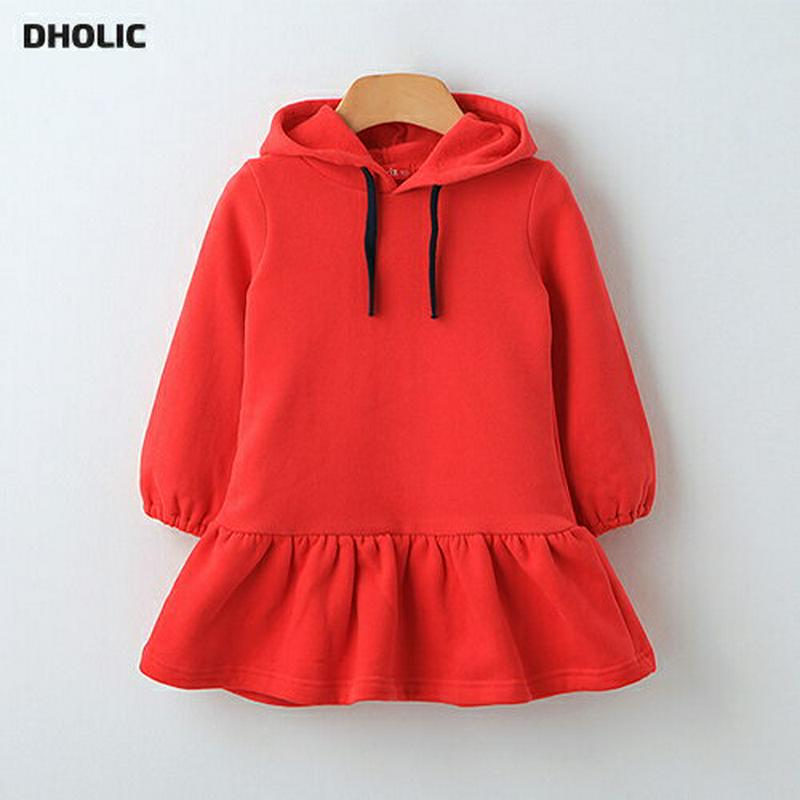 裏起毛フードフレアワンピース・p008064 キッズ【3~8才】【ops】【ワンピース ミディ丈 ミディワンピース ひざ上 フレア フレアワンピース フーディー フード 裏起毛 長袖 女の子 冬 韓国 韓国子供服 子供 こども 子供服 こども服】【KIDS】