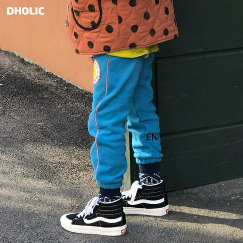 【キッズ20%OFF】パッチサイドラインパンツ・u07990 キッズ【3~8才】【pt】【パンツ ズボン ロングパンツ 長ズボン