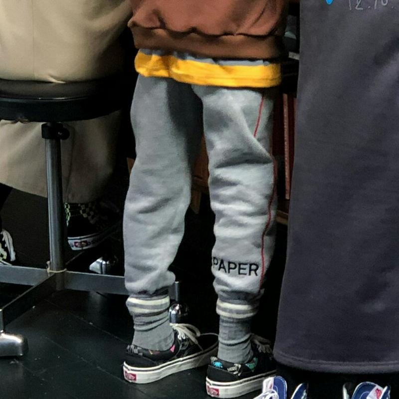 【キッズ20%OFF】パッチサイドラインパンツ・u07990 キッズ【3~8才】【pt】【パンツ ズボン ロングパンツ 長ズボン