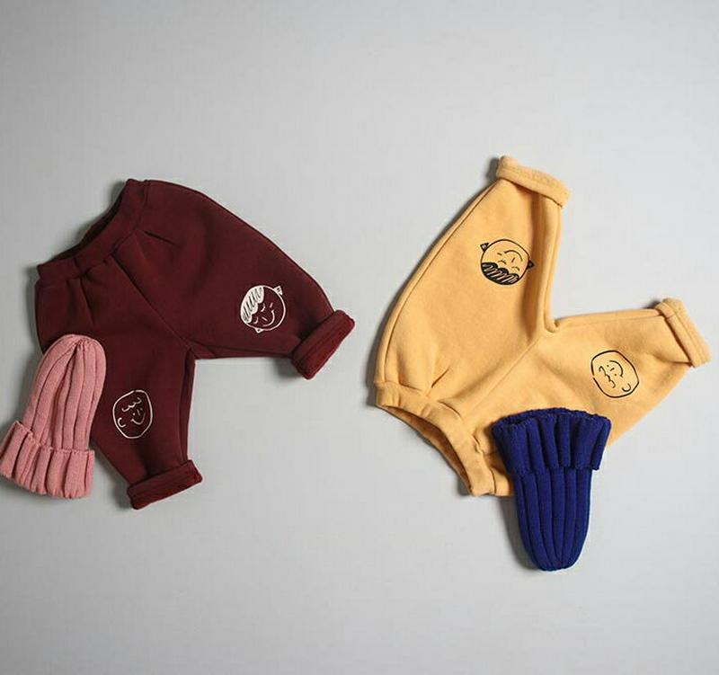 【キッズ20%OFF】裏起毛ニープリントパンツ・u07927 キッズ【3~8才】【pt】【パンツ ズボン ロングパンツ 長ズボン