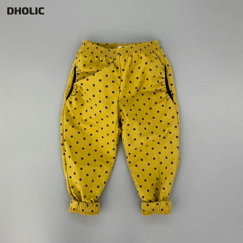 【キッズ20%OFF】ドットジョガーパンツ・u08013 キッズ【3~8才】【pt】【パンツ ズボン ロングパンツ 長ズボン ジ