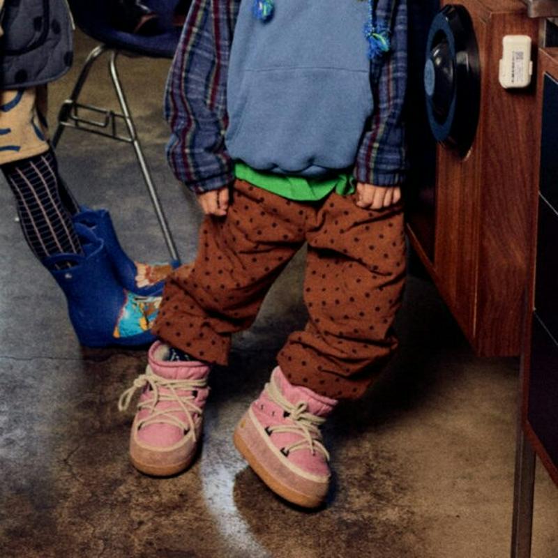 【キッズ20%OFF】ドットジョガーパンツ・u08013 キッズ【3~8才】【pt】【パンツ ズボン ロングパンツ 長ズボン ジ