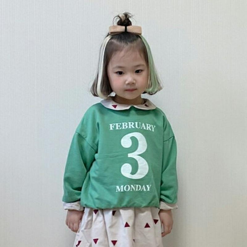 【キッズ20%OFF】MONDAYスウェット・u07470 キッズ【3~8才】【tops】【トップス スウェット トレーナー 長