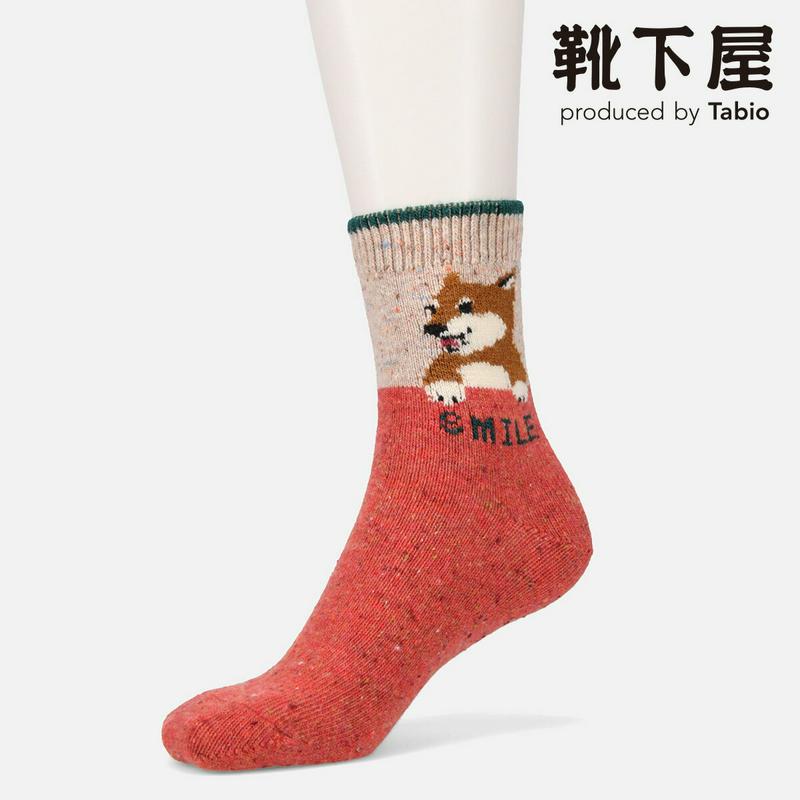 【全品送料無料★〜12/26 23:59迄】【あす楽】【Tabio】 しば犬ショートソックス / 靴下屋 靴下 タビオ くつ下 ショート レディース 日本製