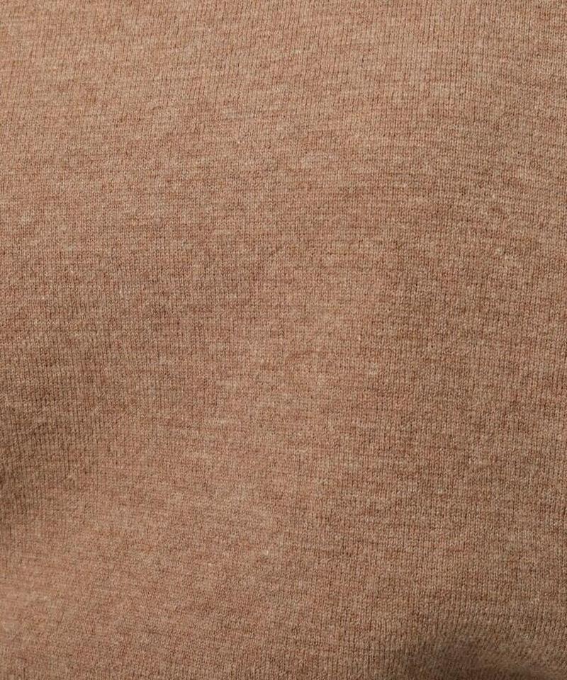 ジョイントウール タートルネックニットワンピース