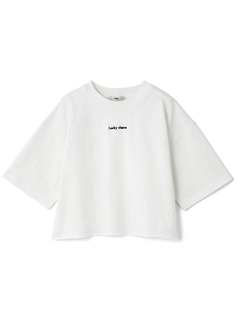フロント刺繍ロゴTシャツ
