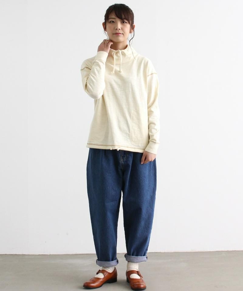 mat 綿スラブ オフネックプルオーバー（mat quotidien）