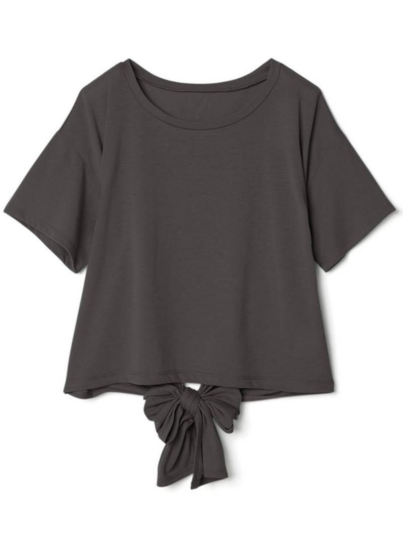 バックリボンTシャツ