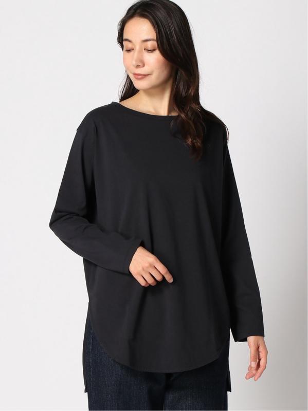 <<追加>>プレミアムコットンNEWラウンドヘムロングスリーブTシャツ◆3