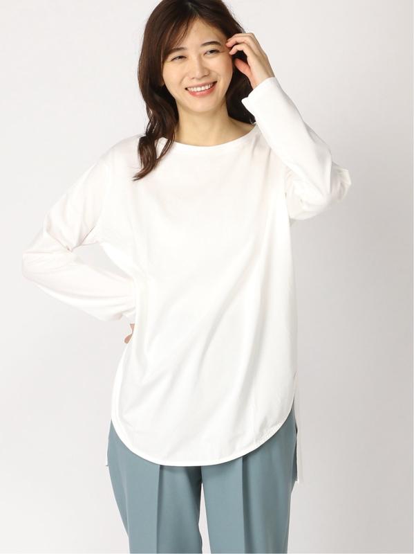 <<追加>>プレミアムコットンNEWラウンドヘムロングスリーブTシャツ◆3