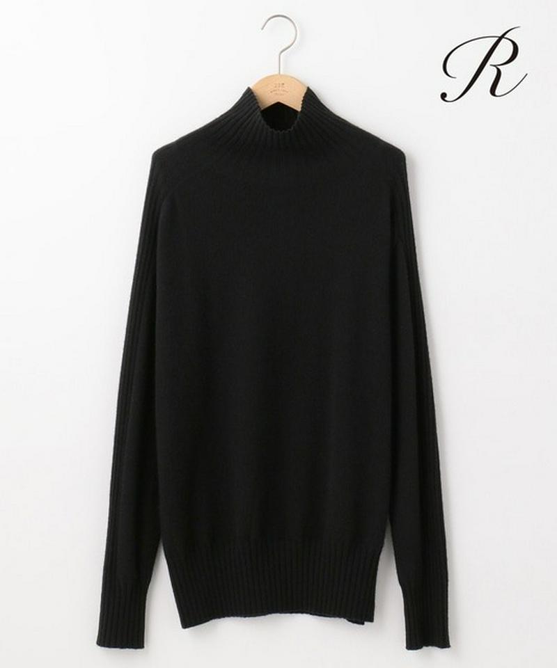 【R(アール)】BIAGIOLI WOOL CASHMERE タートルネック ニット(検索番号R82)