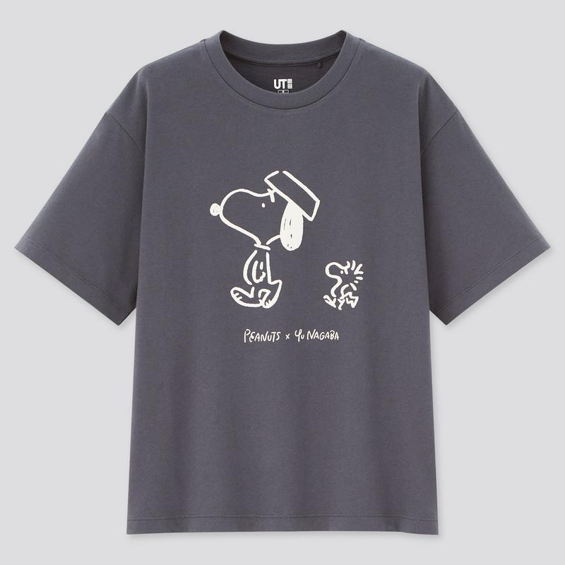 ピーナッツ × 長場雄 UT グラフィックTシャツ（半袖・ボクシーフィット）