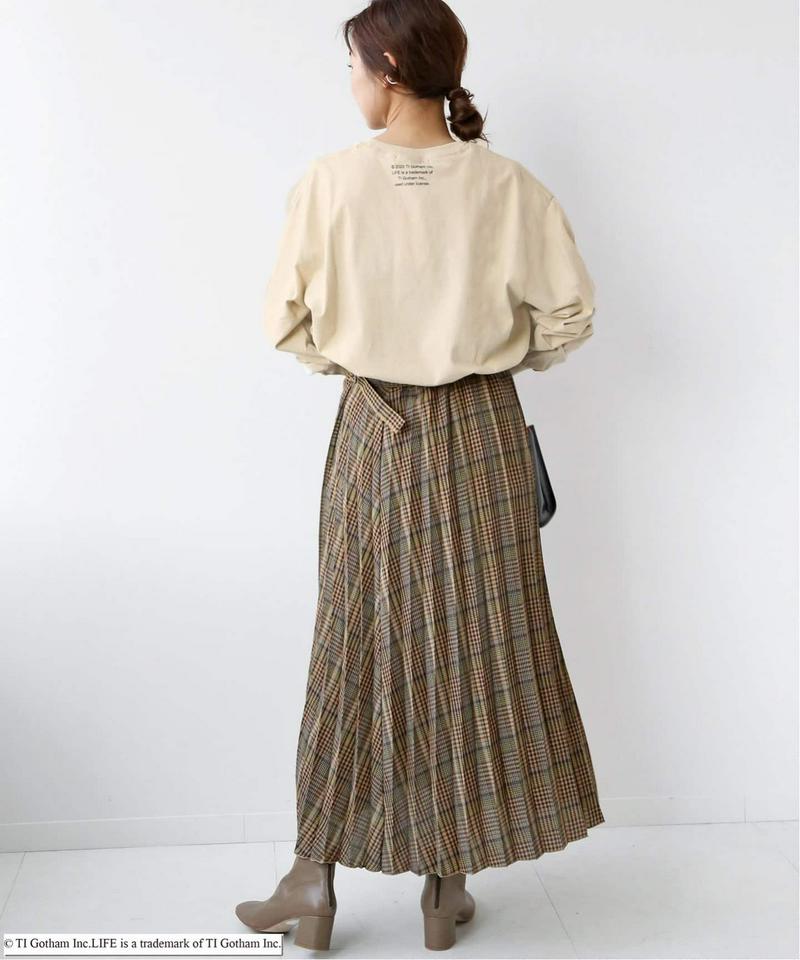 【LIFE MAGAGZINE/ライフマガジン】ロングスリーブTEE◆（JOURNAL STANDARD relume）