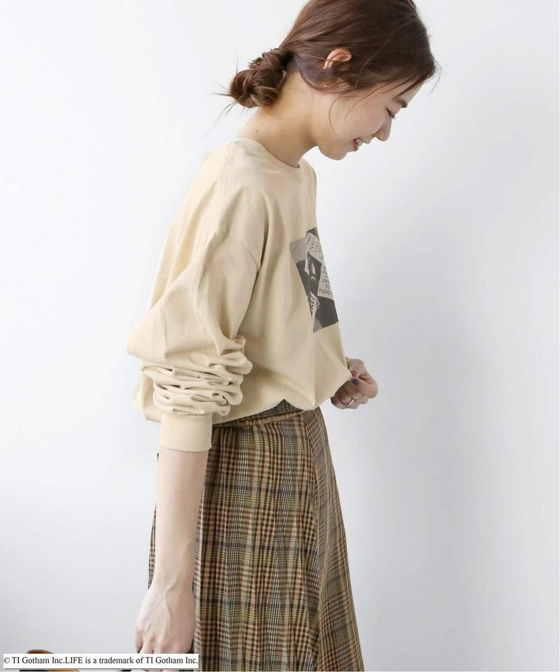 【LIFE MAGAGZINE/ライフマガジン】ロングスリーブTEE◆（JOURNAL STANDARD relume）