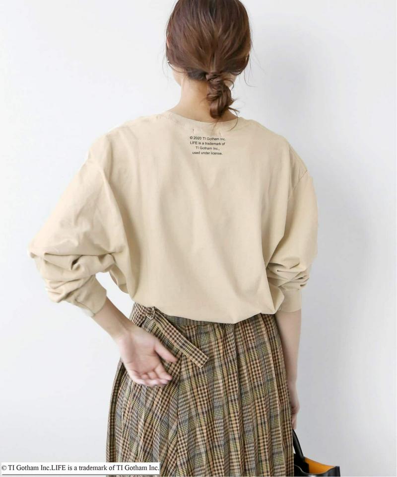 【LIFE MAGAGZINE/ライフマガジン】ロングスリーブTEE◆（JOURNAL STANDARD relume）