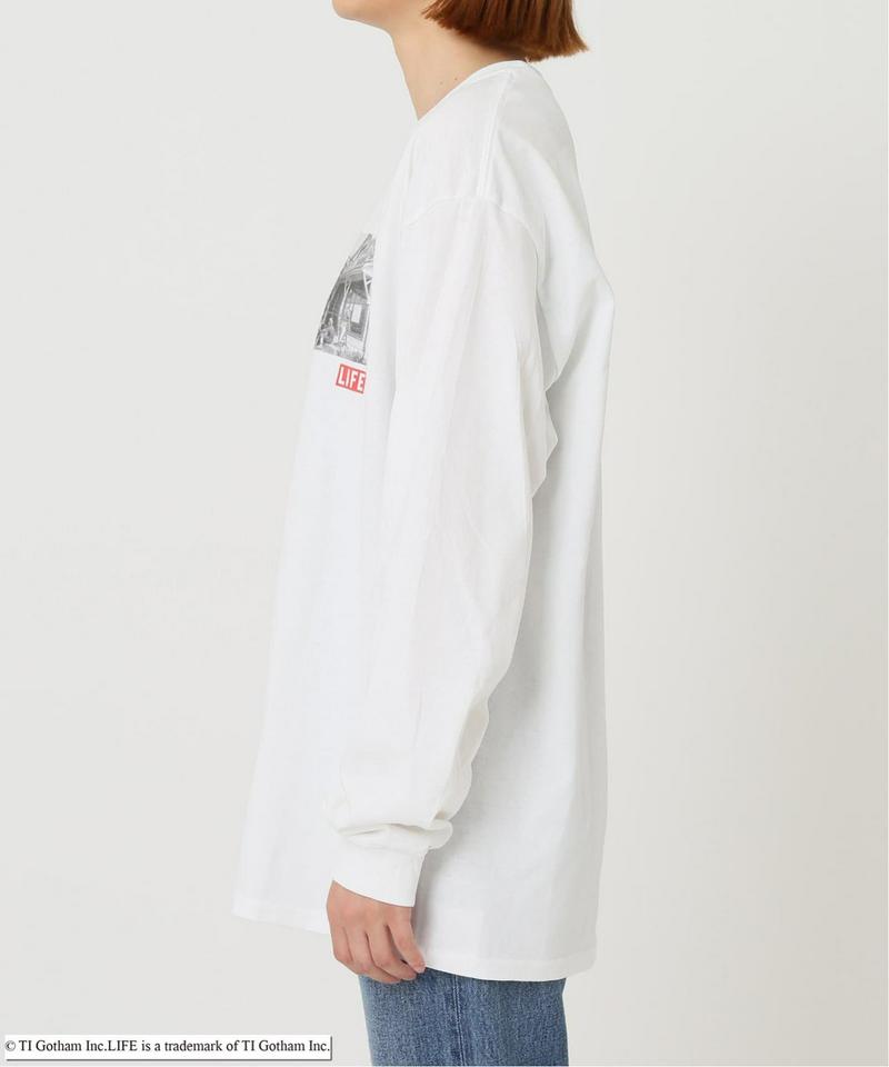 【LIFE MAGAGZINE/ライフマガジン】ロングスリーブTEE◆（JOURNAL STANDARD relume）