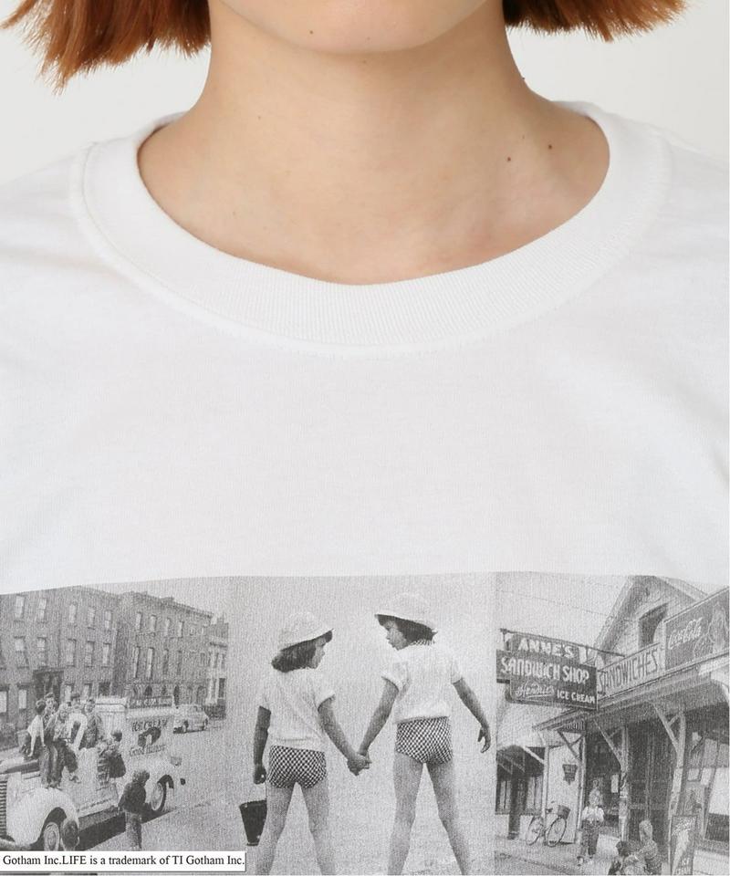 【LIFE MAGAGZINE/ライフマガジン】ロングスリーブTEE◆（JOURNAL STANDARD relume）