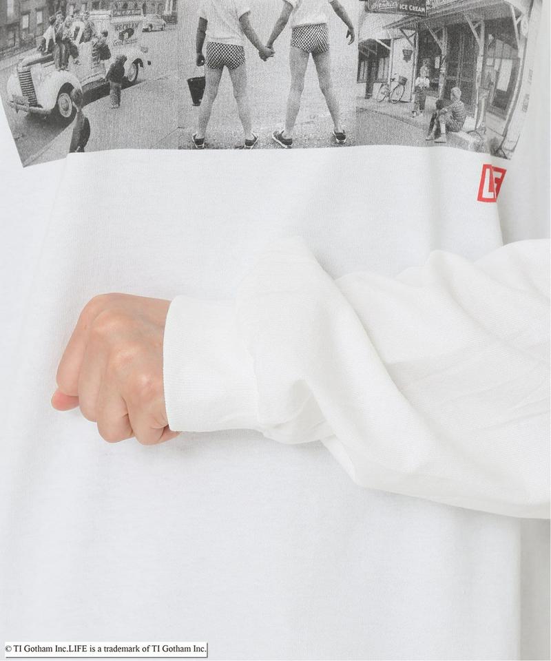 【LIFE MAGAGZINE/ライフマガジン】ロングスリーブTEE◆（JOURNAL STANDARD relume）