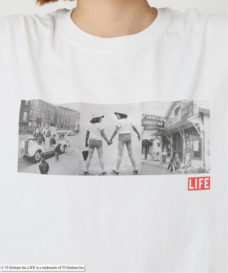 【LIFE MAGAGZINE/ライフマガジン】ロングスリーブTEE◆（JOURNAL STANDARD relume）