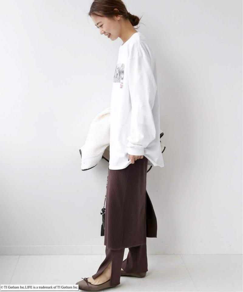【LIFE MAGAGZINE/ライフマガジン】ロングスリーブTEE◆（JOURNAL STANDARD relume）
