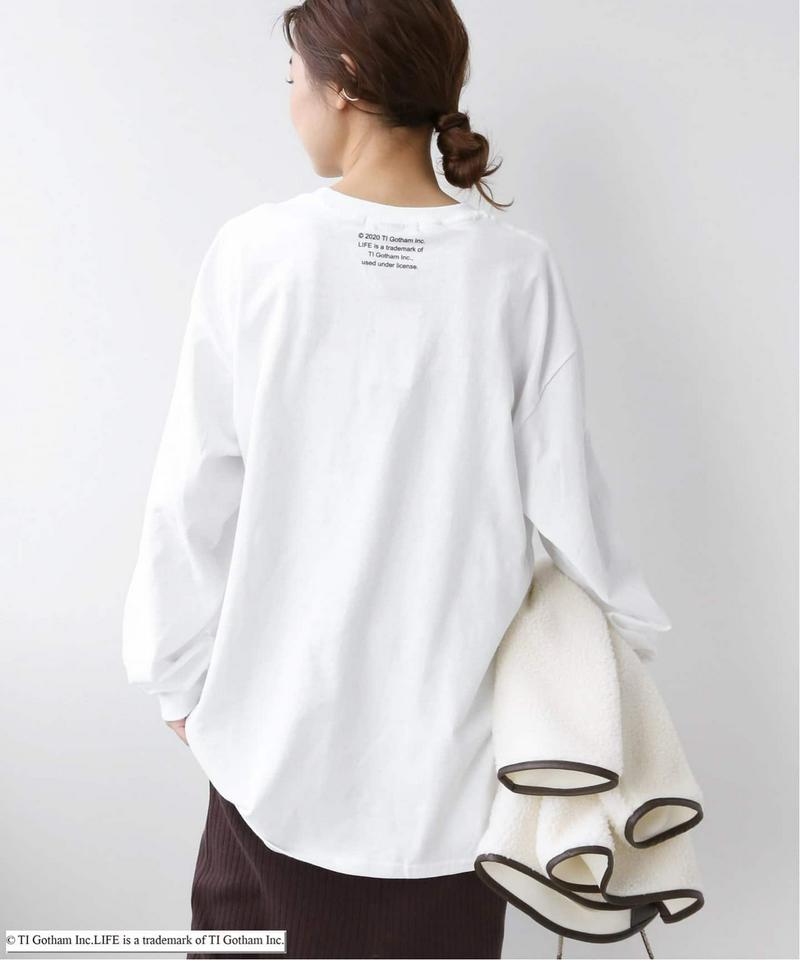 【LIFE MAGAGZINE/ライフマガジン】ロングスリーブTEE◆（JOURNAL STANDARD relume）