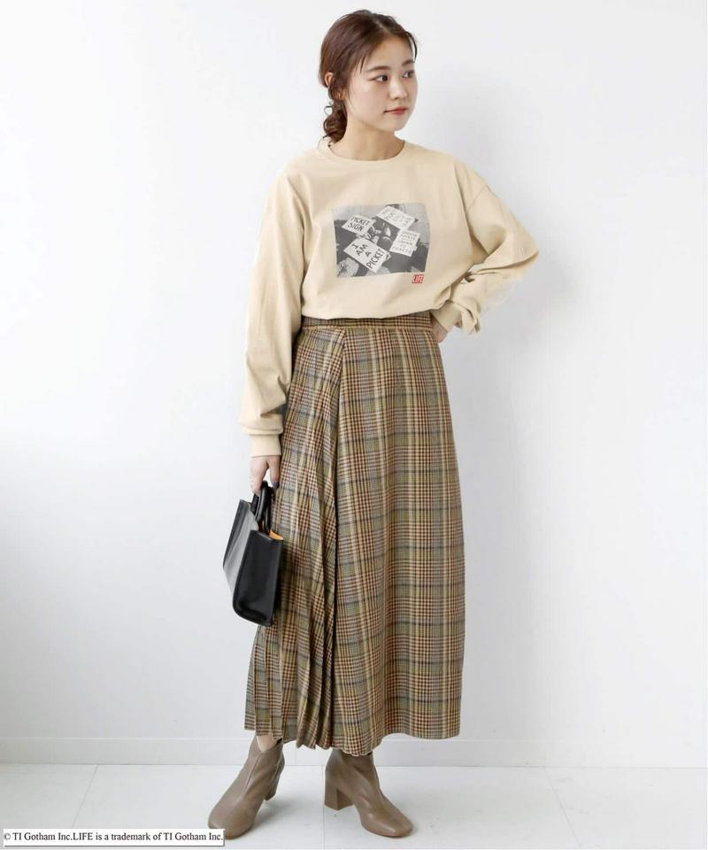 【LIFE MAGAGZINE/ライフマガジン】ロングスリーブTEE◆（JOURNAL STANDARD relume）