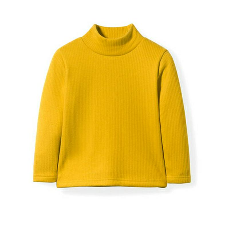 裏起毛ハーフネックTシャツ・p008391 キッズ【3~8才】【tops】【トップス Tシャツ 長袖 ハーフネック ハイネック 裏起毛 単色 無地 シンプル カジュアル ベーシック 女の子 男の子 冬 韓国 韓国子供服 子供 こども 子供服 こども服】【KIDS】