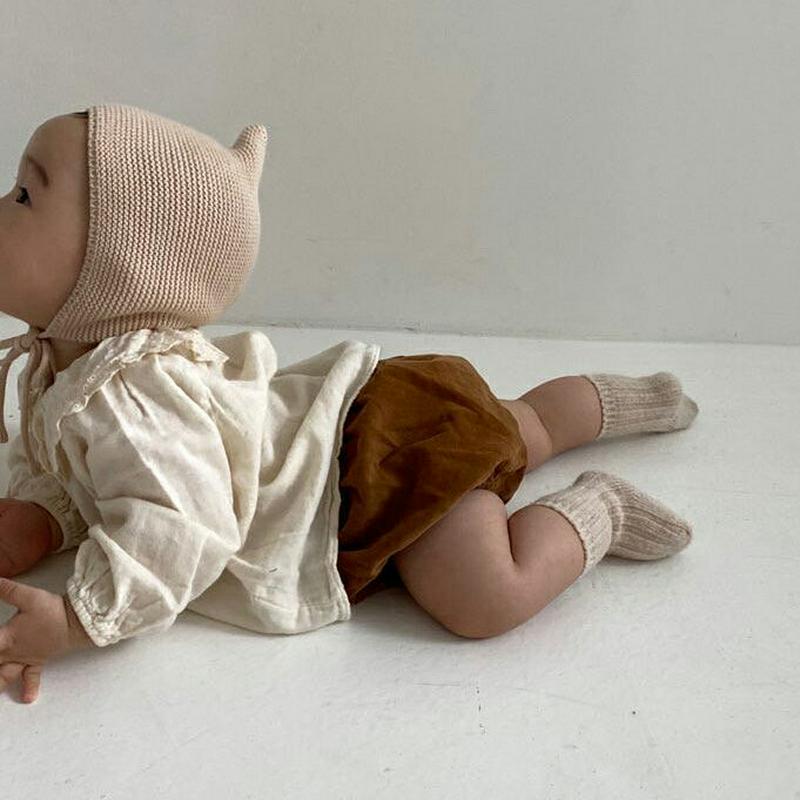 【キッズ20%OFF】2TYPEブルマパンツ・u06324 キッズ【0~2才】【pt】【ブルマ パンツ ズボン ショートパンツ 