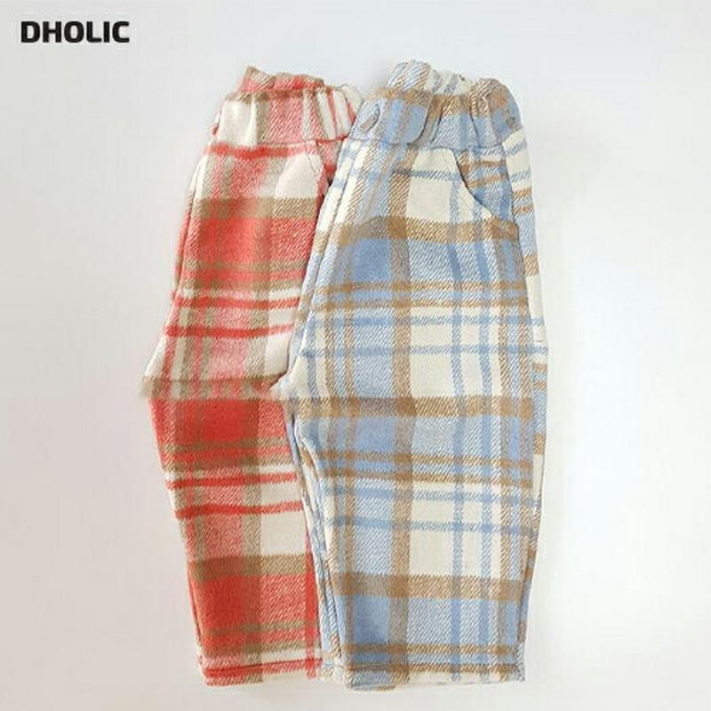 【キッズ20%OFF】ウールブレンドチェックパンツ・u08361 キッズ【3~8才】【pt】【パンツ ズボン ロングパンツ 長ズ