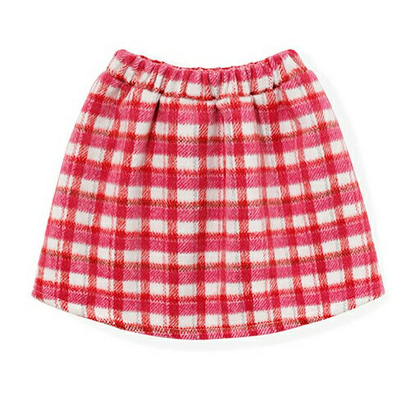 ハートチェックミニスカート・p008390 キッズ【3~8才】【sk】【スカート ミニスカート ミニ ショート丈 チェック柄　ギンガムチェック ハート 可愛い かわいい ガーリー 秋 冬 韓国 韓国子供服 子供 こども 子供服 こども服】【KIDS】
